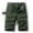 Military Green, variant on LYMAYTER Men's Outdoor Cargo Shorts Multi-Pocket Vintage Shorts Summer Hiking Shorts 30-38