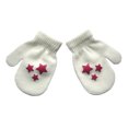 thumbnail image 1 of Sonducket Manoplas para bebés Estiramiento de dedo completo Guantes para recién nacidos Diseño considerado Suministros para niños pequeños Regalos de guantes y mitones Pentagrama blanco Sonducket AP009858-01, 1 of 6