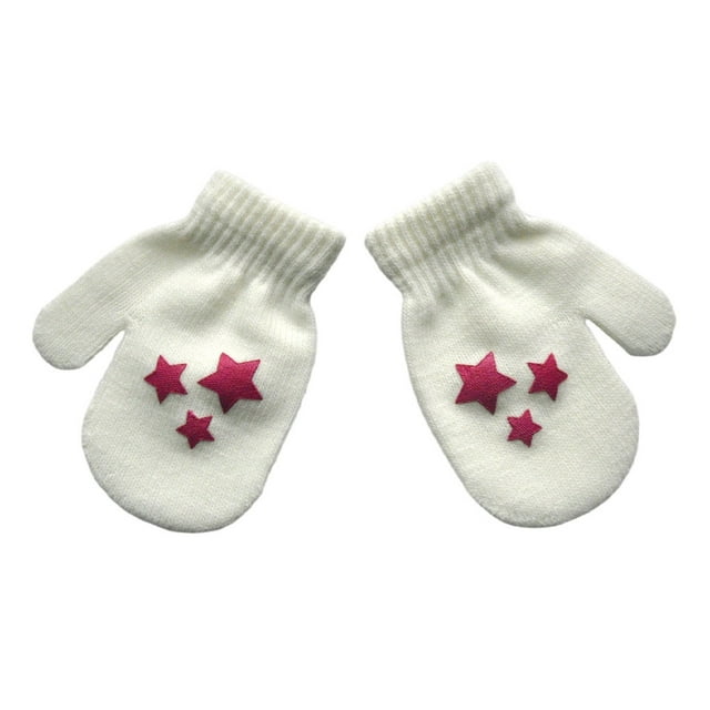 Sonducket Manoplas para bebés Estiramiento de dedo completo Guantes para recién nacidos Diseño considerado Suministros para niños pequeños Regalos de guantes y mitones Pentagrama blanco Sonducket AP009858-01