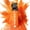 Orange, variant on Green Color Powder Spray Cannon – Biodegradable Fire Extinguisher Style | 10-Second Burst, 25 ft Range | Festival, Gender Reveal & Party Color Blaster