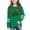 Green, variant on Long Sleeve Tops for Boys Girls St Patricks Day Green Pullover Shirt Loose Crew Neck Fall Outfits for Irish Festival Themed Party