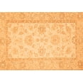 thumbnail image 1 of Ahgly Company Indoor Rectangle Oriental Orange Traditional Area Rugs, 7' x 9', 1 of 4