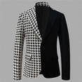 thumbnail image 2 of WEAIXIMIUNG Carnival Men's Two Tone Splicing Coat Performance MC Casual Suit Color Matching Dress, 2 of 6