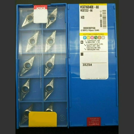 

Vcgt160408-Ak H01 Vcgt332-Ak H01 Carbide Insert Cutter Insert Blade For Aluminum