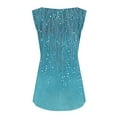 thumbnail image 5 of Levmjia Women Tank Tops Summer Casual Sleeveless Printed Loose Fit Round Neck Camisole Polyester Comfortable Plus Size Fashion Tops for Daily Wear Party Vacation, 5 of 6