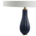 thumbnail image 3 of JONATHAN Y Maddie 28" Glass/Metal LED Table Lamp, Navy, JYL2072B, 3 of 8