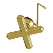 Kingston Brass KTCHXS7 French Country Side Mount Toilet Tank Lever in Brushed Brass