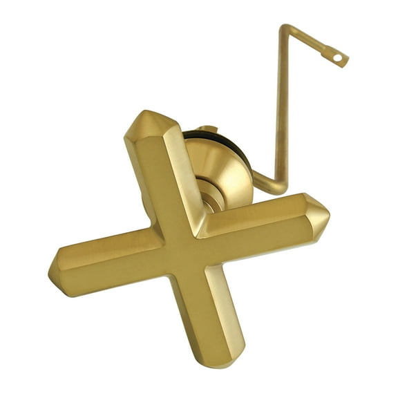 Kingston Brass KTCHXS7 French Country Side Mount Toilet Tank Lever in Brushed Brass
