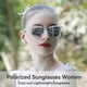thumbnail image 2 of Gafas de Sol Polarizadas Retro Clásicas Rosadas para Mujer Dollger, 2 of 6