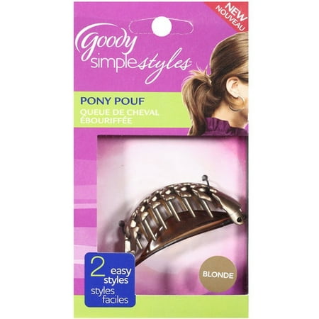 Goody Simple Styles Pony Pouf Brunnette Color Walmart Classy Pony Pouf Goody Simple Styles Pony Pouf Brunnette Color Walmart Classy Pony Pouf