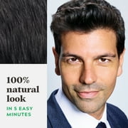 Just For Men Shampoo-In Haircolor, Gray Men's Hair Color - H-55 Real Black (3 Pack)