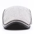 thumbnail image 4 of Cheers.US  Newsboy Hats for Men Flat Cap Cotton Adjustable Breathable Irish Cabbie Ivy Driving Gatsby Hunting Hat, 4 of 6