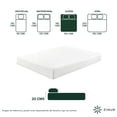 thumbnail image 2 of Colchón en Caja Queen Size Zinus de Memory Foam 20 cm Transpirable Air Flow para todas las edades., 2 of 8