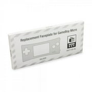 Replacement Faceplate for Game Boy Micro Silver - RepairBox