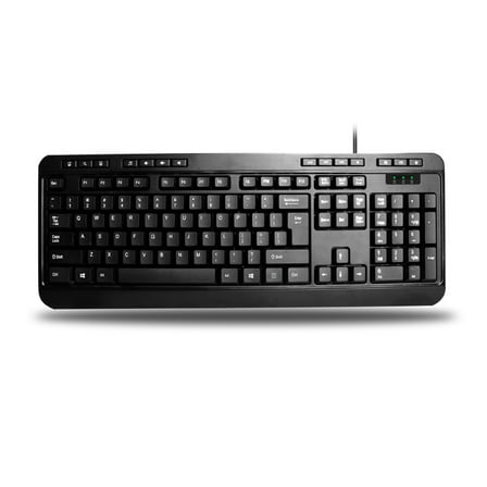 Adesso Multimedia Desktop Keyboard - USB Interface - 104 Key - English (US)