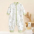 thumbnail image 2 of UAYOTSE Baby Bodysuit Long Sleeve Romper Newborn Fall Winter Pajamas Preemie Infant Boys Girls Sleepers Loungewear,Sizes 18-24 Months, 2 of 6
