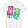 thumbnail image 1 of Funny Six Seven 6 7 Meme 67 - Camiseta con diseño para mujeres y niñas, 1 of 2