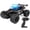 Black, variant on WonderStone 1:16 RC Cars, Alloy Remote Control Truck with LED Headlight and 2 Rechargeable Batteries, High Speed Adjustable 2.4 GHz Monster Trucks for Boys Kids Adult Gifts 3-12, Black