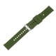 thumbnail image 3 of Correa de reloj de silicona Uxcell de 20 mm, correa de goma suave con hebilla de acero inoxidable chapada para hombres y mujeres, verde, 3 of 7