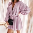 thumbnail image 3 of RXIRUCGD Robes d'Été Robe Maxi Femmes Mode Décontractée Robe Longue Sans Manches Col en V Longueur Cheville Rose, 3 of 9