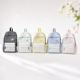 thumbnail image 3 of Cute Backpack for Girls Kawaii Large Capacity School Bag Laptop Bookbags Aesthetic Heart Embroidery Casual Daypack for Student,Yellow, 3 of 4