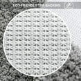 thumbnail image 4 of Bath Mat, 50x80cm Bathroom Carpet Bath Carpet Non-Slip Bath Rugs Gray, Soft and Fluffy Textile, Washable Tpr Material On The Bottom, Bath Mats for Bathroom Bedrooms, 4 of 7