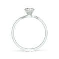 thumbnail image 2 of ANGARA Natural 0.75 Ct. Diamond Solitaire Engagement Ring in 14K White Gold for Women (Ring Size: 12), 2 of 10