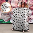 thumbnail image 4 of White Cow Floral Crown Pattern Luggage Cover Fashion Suitcase Cover Baggage Covers Fit 25-28 Inch Luggage (Go Travel), 4 of 5