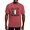 Crimson Red, variant on - World's Best Nonno T Shirt - Mens Comfort Colors Shirt