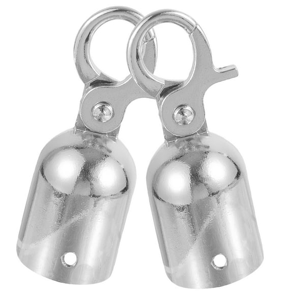 Pawsdot Snap Hook Rope End Rope End Stoppers Stainless Steel 2Pcs