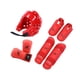 thumbnail image 4 of Equipo de karate, equipo de entrenamiento, espinilleras, equipo de boxeo, guantes Rojo L, 4 of 9