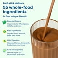 thumbnail image 3 of HIYA Kids Greens en polvo en sticks sabor chocolate, 3 of 7