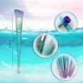 thumbnail image 4 of BEASOFEE Mermaid Make up Brushes Set With Cosmetic Bag,Powder Foundation Brush and Eye Brush 6PCS Kit, 4 of 6