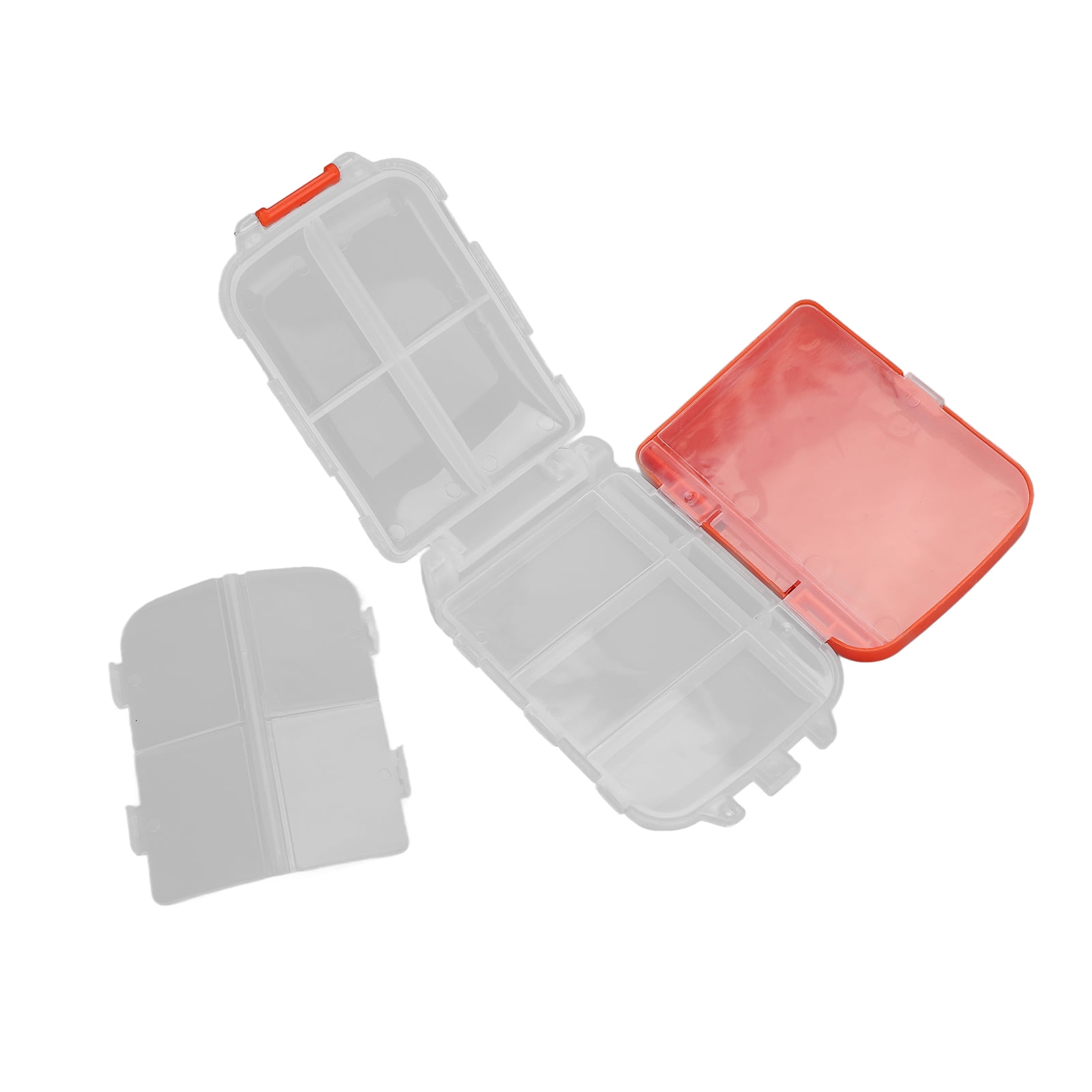 Travel Pills Organizer, Foldable Pills Organizer Travel Pills Holder For Purse Pills Travel Case 3 Layers 7 Day Weekly Pills Case Organizer For Daily