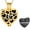 Gold, variant on Heart Vial Locket Memorial Cremation Jewelry for Ashes Holder Urn Necklace Keepsake Jewelry