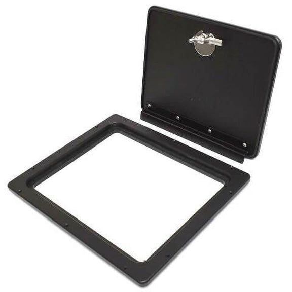 Yar-Craft Boat Removable Console Access Hatch | Black