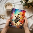 thumbnail image 3 of Hello 2025 Pug Celebrates Happy New Year Firework Balloon Spiral Bound Journal Dog Lover Gifts 5x7in Spiral Notebook - 02024, 3 of 5