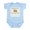 Sky Blue, variant on CafePress - Binghamton Infant Bodysuit - Baby Light Bodysuit, Size Newborn - 24 Months