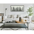 thumbnail image 6 of Kate and Laurel Sylvie Black and White Looking Sharp Cactus Garden Framed Canvas Wall Art by The Creative Bunch Studio, 18x40 Panel Gray, Muted Landscape Art, 6 of 6