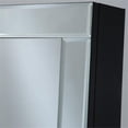 thumbnail image 5 of Cortez Miroir Cheval avec Rangement pour Bijoux Noir, 5 of 5