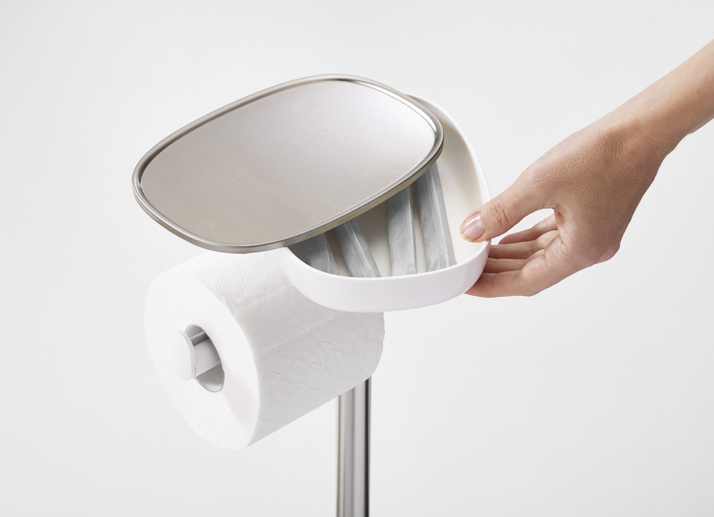 Joseph Joseph EasyStore Toilet Paper Holder Stand
