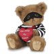 thumbnail image 2 of Bearington Lawless Lover Peluche Peluche Oso de Peluche con Corazón, 10 pulgadas Bearington Collection Bearington Collection, 2 of 2