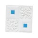 thumbnail image 4 of Panel de pared estéreo 3D para tejado, papel tapiz autoadhesivo para tejado, Panel de espuma, decoración para hogar, decoración de de Blanco azul Soledad Etiqueta engomada del techo del panel de pared 3D, 4 of 10