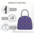 thumbnail image 4 of Disketp Labrador Retriever Dog Bolsa Térmica para Almuerzo, Lonchera con Abertura Amplia y Gran Capacidad, Organizador Reutilizable para Mujeres, Hombres y Adultos, 4 of 6