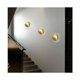 thumbnail image 5 of Lámpara de pared de latón con luz cálida de 7 W para dormitorio, lámpara de luna para dormitorio, lámpara de escalera de pasillo con eclipse solar, 20 cm, 5 of 5