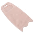 thumbnail image 4 of Hand Washboard Plastic Laundry Wash Board with Soap Holder Household Washing Board Pink, 4 of 12