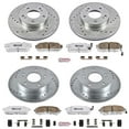 thumbnail image 3 of PowerStop Front and Rear Z26 Street Warrior Carbon-Fiber Ceramic Brake Pad and Drilled and Slotted Rotor Kit Fits: NISSAN Select Models K2780-26, 3 of 9