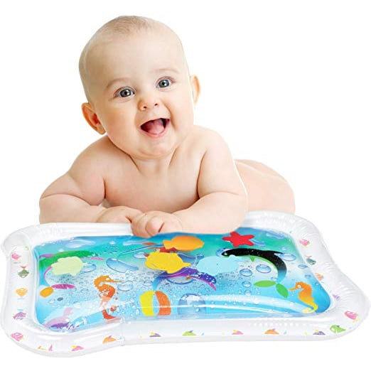 X charmer Baby Toys Inflatable Patted Pad Tummy Time Water Play Mat Toys for Babies Water Activity Growth Mat Toys for Infants Toddlers
