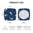 thumbnail image 6 of Uemuo Space Dinosaur Pattern Waterproof Square Couch Cushion Covers, Magic Sofa Covers Washable, Stretch Sofa Seat Cushion Slipcovers, 6 of 9