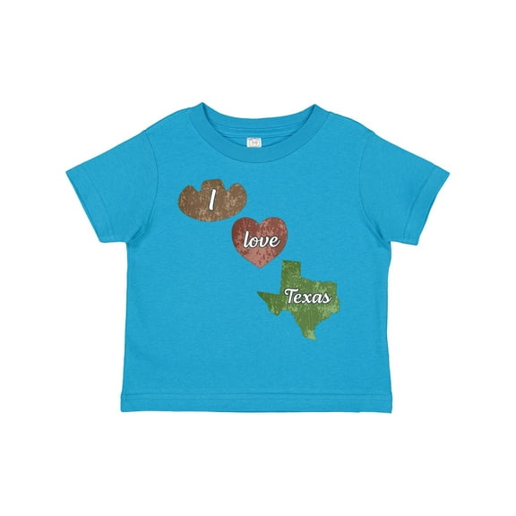 Inktastic I Love Texas Boys or Girls Toddler T-Shirt